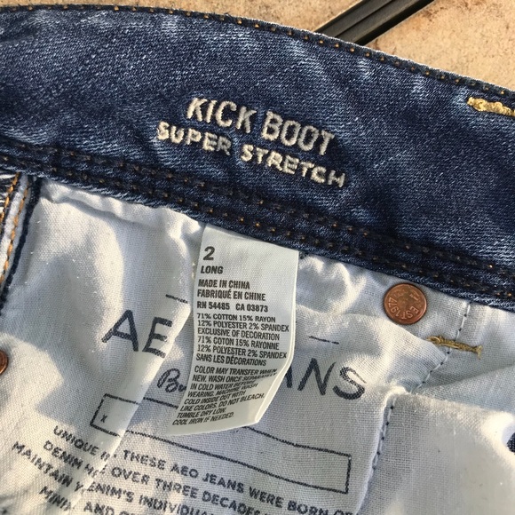 ❌SOLD - AE Kick Boot Jeans - Picture 3 of 4